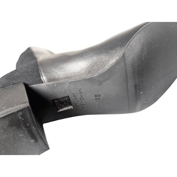 STUART WEITZMAN Yuliana Over The Knee Boot In Black Size 7.5 - Picture 10 of 10